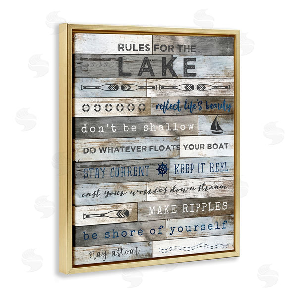 Stupell Industries Natalie Carpentieri | Advice From The Lake List