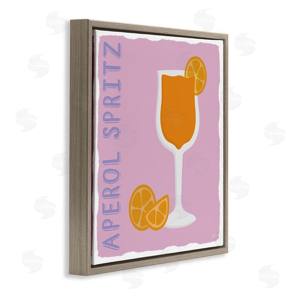 Stupell Industries Natalie Carpentieri | Aperol Spritz Cocktail Wall Art