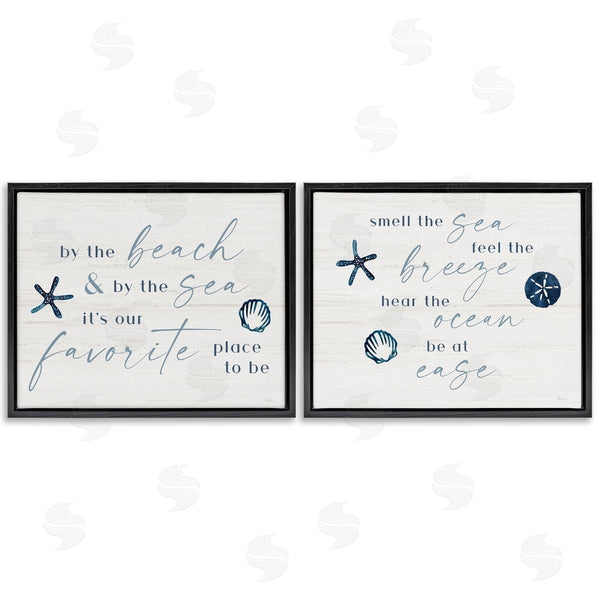 Stupell Industries Natalie Carpentieri | Beach Lover Heartfelt Phrases