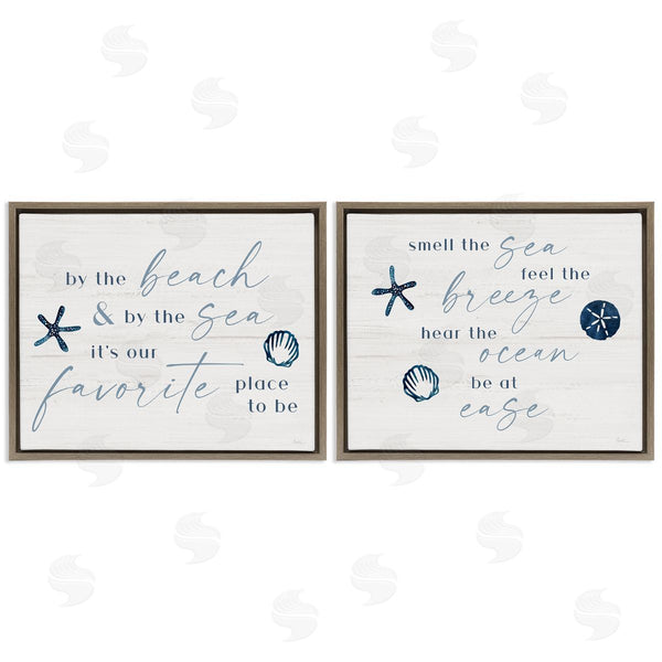 Stupell Industries Natalie Carpentieri | Beach Lover Heartfelt Phrases