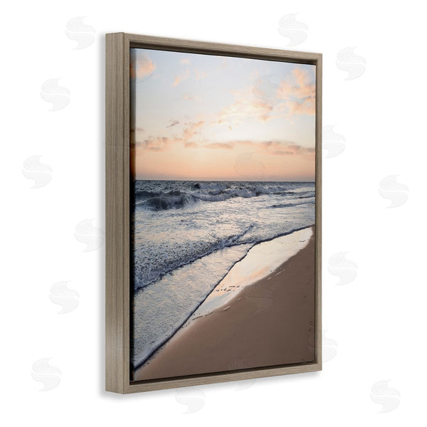 Stupell Industries Natalie Carpentieri | Beach Tide At Sunset Wall Art