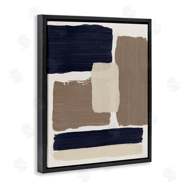 Stupell Industries Natalie Carpentieri | Black & Brown Squares