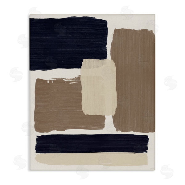 stupell industries Natalie Carpentieri | Black & Brown Squares