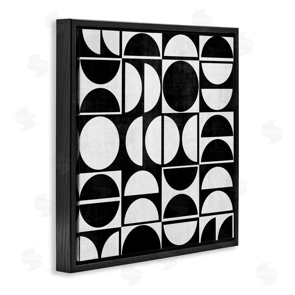 Stupell Industries Natalie Carpentieri | Black & White Arch Pattern