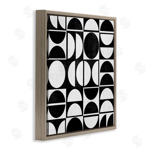 Stupell Industries Natalie Carpentieri | Black & White Arch Pattern