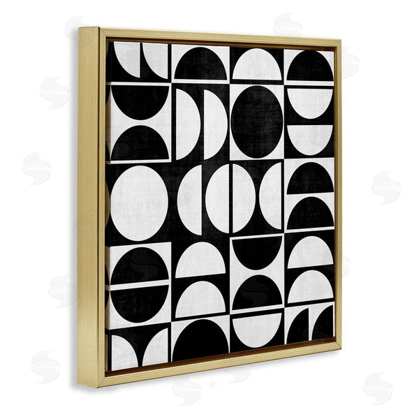 Stupell Industries Natalie Carpentieri | Black & White Arch Pattern
