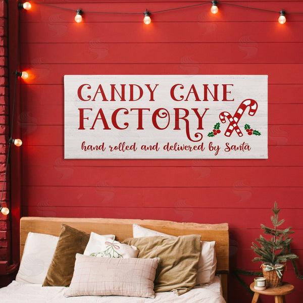 Stupell Industries Natalie Carpentieri | Candy Cane Factory Wall Art
