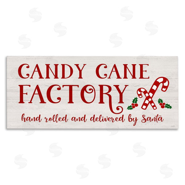 stupell industries Natalie Carpentieri | Candy Cane Factory Wall Art