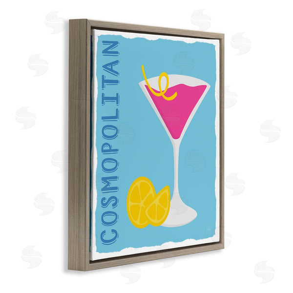 Stupell Industries Natalie Carpentieri | Cosmopolitan Cocktail Drink Wall Art