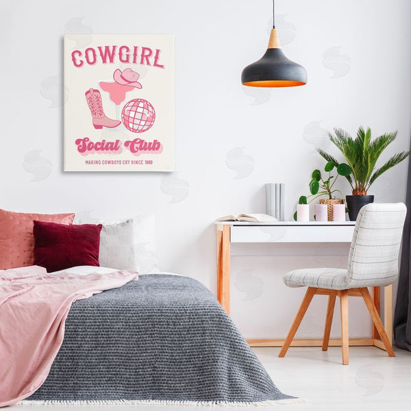 Stupell Industries Natalie Carpentieri | Cowgirl Social Club Wall Art