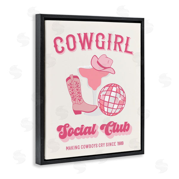Stupell Industries Natalie Carpentieri | Cowgirl Social Club Wall Art