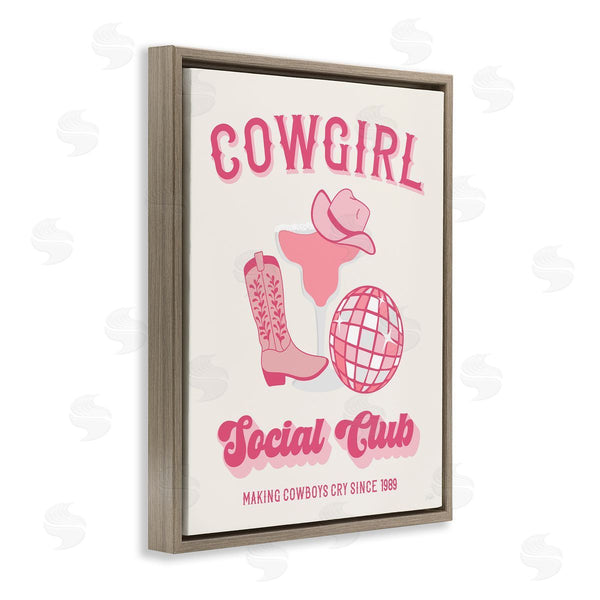 Stupell Industries Natalie Carpentieri | Cowgirl Social Club Wall Art