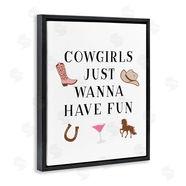 Stupell Industries Natalie Carpentieri | Cowgirls Wanna Have Fun Wall Art
