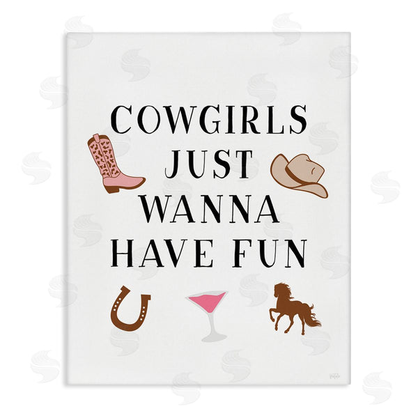 stupell industries Natalie Carpentieri | Cowgirls Wanna Have Fun Wall Art