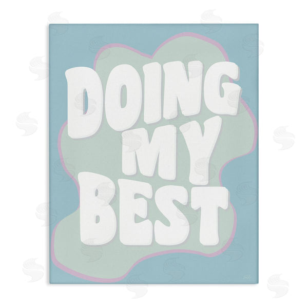 stupell industries Natalie Carpentieri | Doing My Best Phrase Wall Art