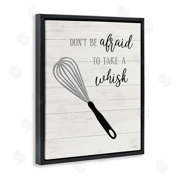 Stupell Industries Natalie Carpentieri | Don't Be Afraid Take A Whisk Phrase Wall Art