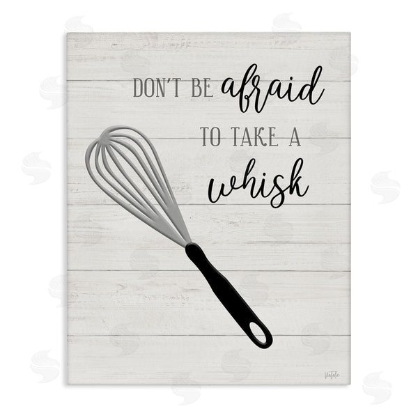 stupell industries Natalie Carpentieri | Don't Be Afraid Take A Whisk Phrase Wall Art
