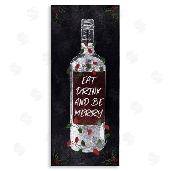 stupell industries Natalie Carpentieri | Eat Drink Be Merry Wall Art