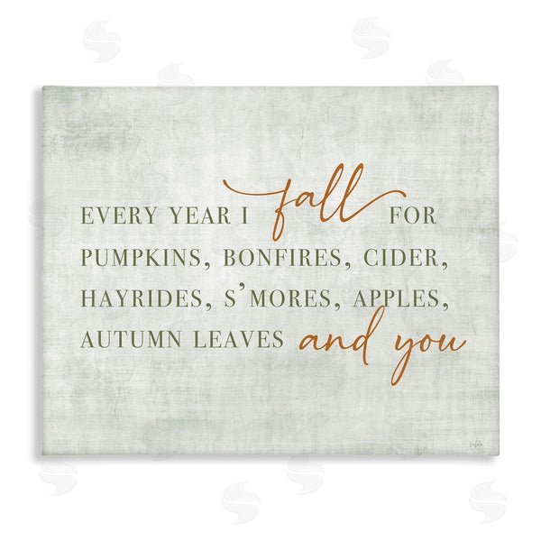 stupell industries Natalie Carpentieri | Every Year Fall Phrase Wall Art