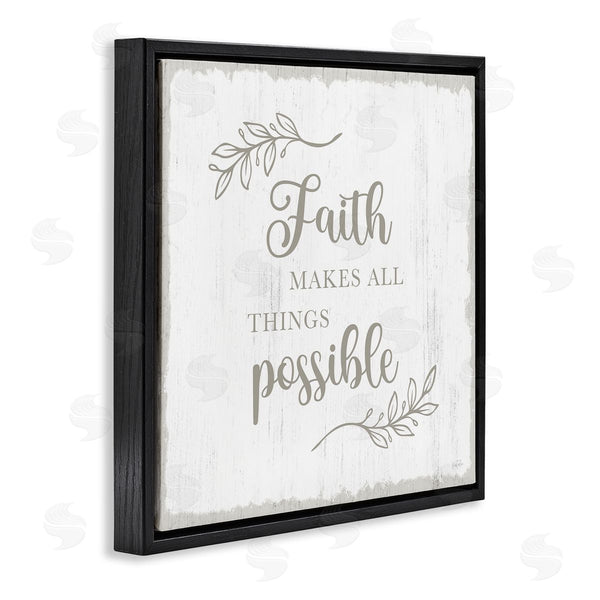 Stupell Industries Natalie Carpentieri | Faith Makes Things Possible