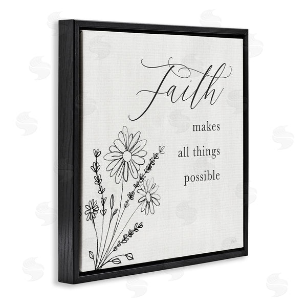 Stupell Industries Natalie Carpentieri | Faith Makes Things Possible