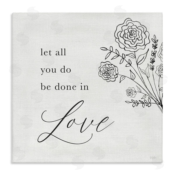 stupell industries Natalie Carpentieri | Floral Love Sentiment