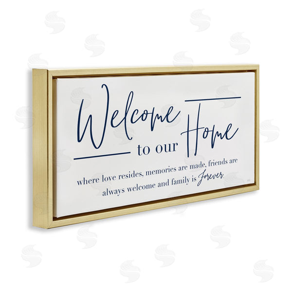 Stupell Industries Natalie Carpentieri | Friends Welcome & Family Forever