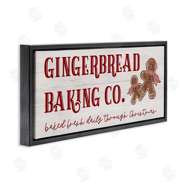 Stupell Industries Natalie Carpentieri | Gingerbread Baking Co Holiday Wall Art