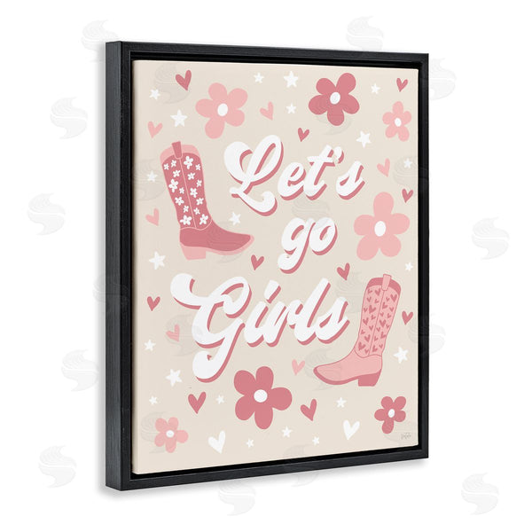 Stupell Industries Natalie Carpentieri | Groovy Let's Go Girls Wall Art