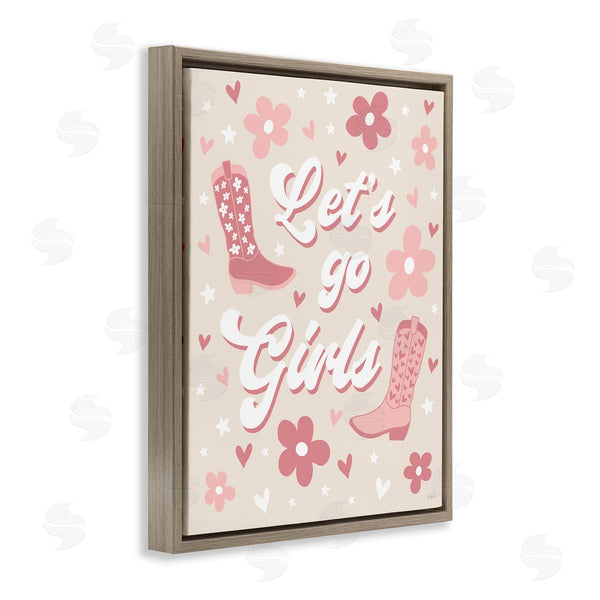 Stupell Industries Natalie Carpentieri | Groovy Let's Go Girls Wall Art