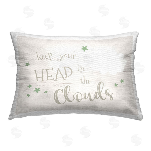 Stupell Industries Natalie Carpentieri | Head In Clouds Phrase