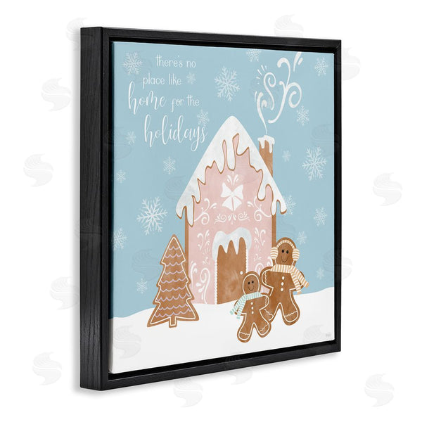 Stupell Industries Natalie Carpentieri | Holiday Gingerbread Family Wall Art