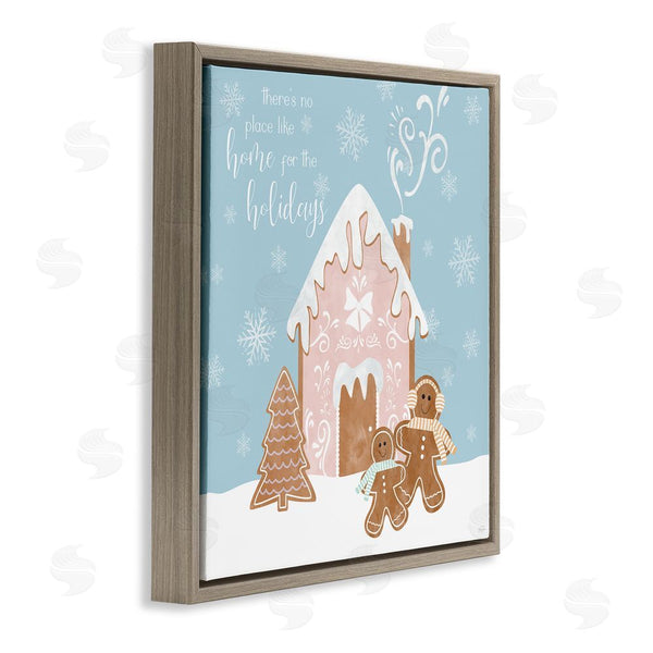 Stupell Industries Natalie Carpentieri | Holiday Gingerbread Family Wall Art