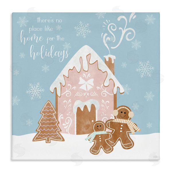 stupell industries Natalie Carpentieri | Holiday Gingerbread Family Wall Art