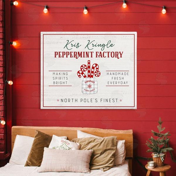 Stupell Industries Natalie Carpentieri | Holiday Peppermint Factory
