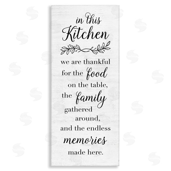 stupell industries Natalie Carpentieri | Kitchen Family Gratitude Wall Art