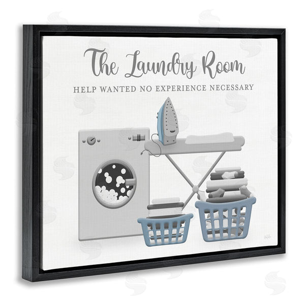 Stupell Industries Natalie Carpentieri | Laundry Help Wanted Phrase
