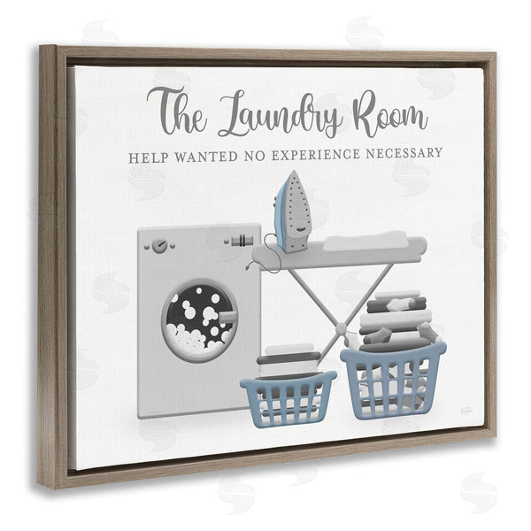 Stupell Industries Natalie Carpentieri | Laundry Help Wanted Phrase
