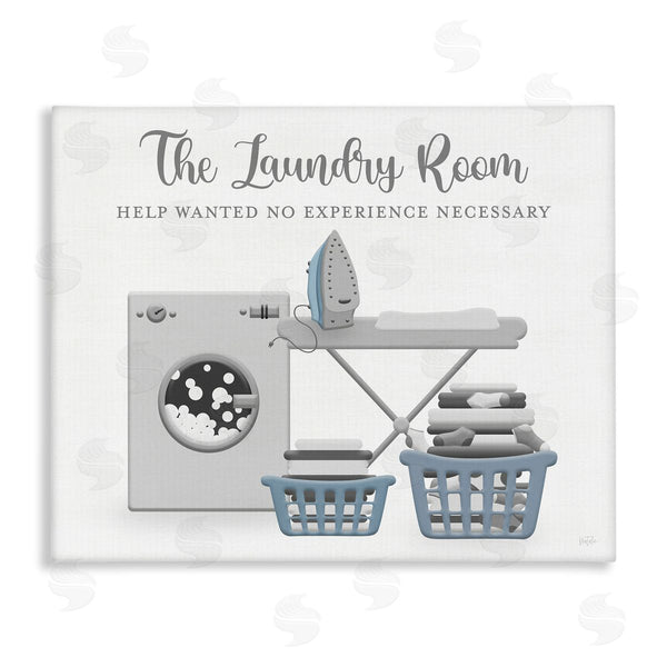 stupell industries Natalie Carpentieri | Laundry Help Wanted Phrase