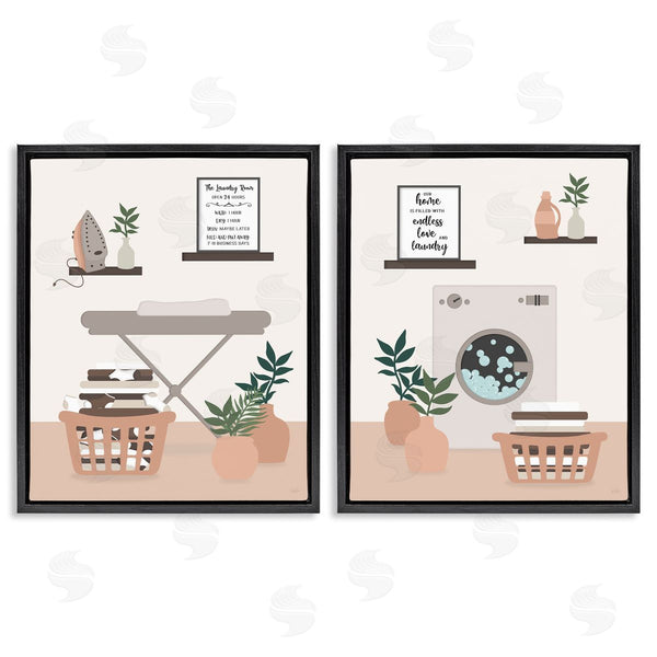 Stupell Industries Natalie Carpentieri | Laundry Interiors With Quotes