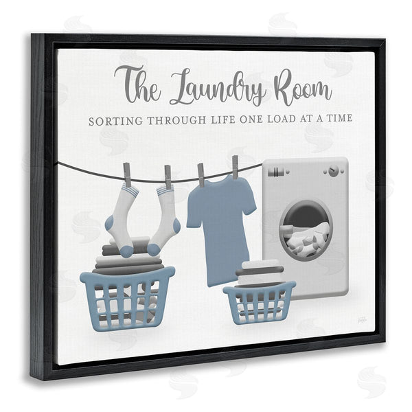 Stupell Industries Natalie Carpentieri | Laundry Sorting Through Life