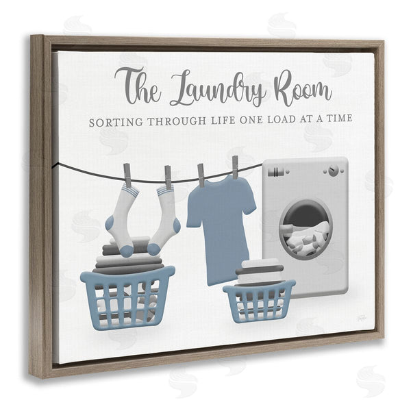 Stupell Industries Natalie Carpentieri | Laundry Sorting Through Life