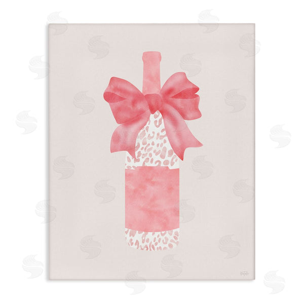 stupell industries Natalie Carpentieri | Leopard Spotted Champagne Bottle