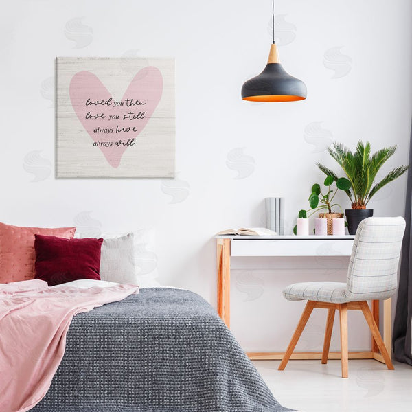 Stupell Industries Natalie Carpentieri | Love You Still Heart Wall Art