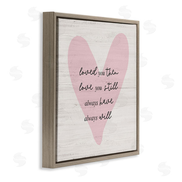 Stupell Industries Natalie Carpentieri | Love You Still Heart Wall Art