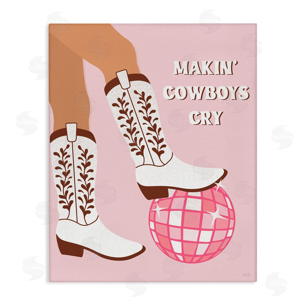 stupell industries Natalie Carpentieri | Makin' Cowboys Cry Wall Art