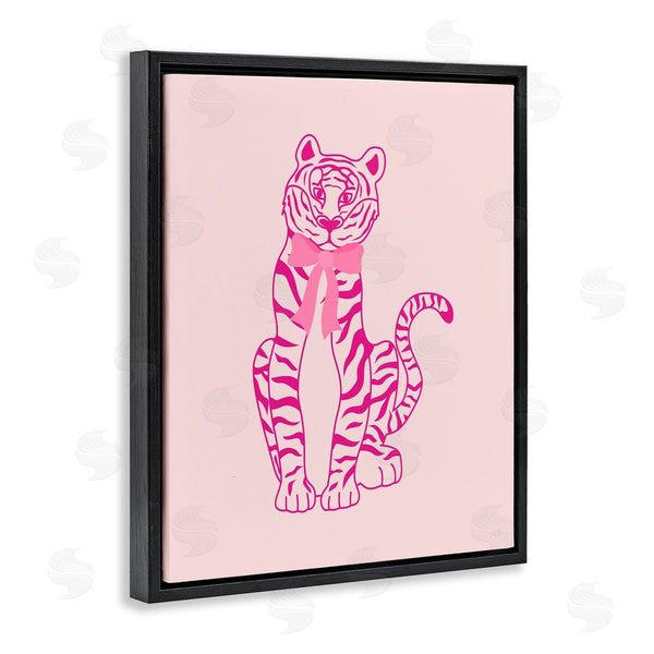 Stupell Industries Natalie Carpentieri | Mod Chic Tiger With Bow