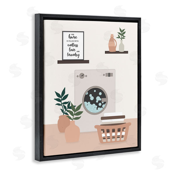 Stupell Industries Natalie Carpentieri | Modern Family Laundry Phrase Wall Art