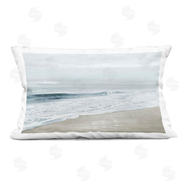 stupell industries Natalie Carpentieri | Morning Bliss Beach Coast Printed Throw Pillow