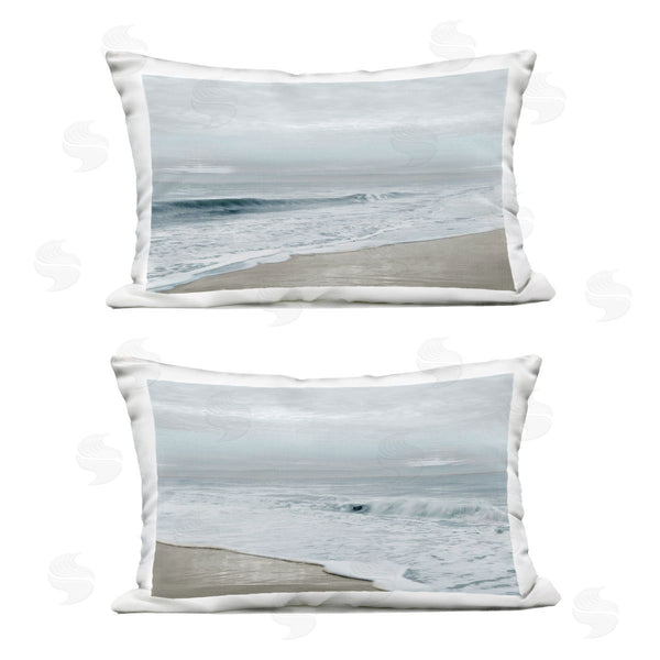 Stupell Industries Natalie Carpentieri | Morning Bliss Coastline Printed Throw Pillow Set